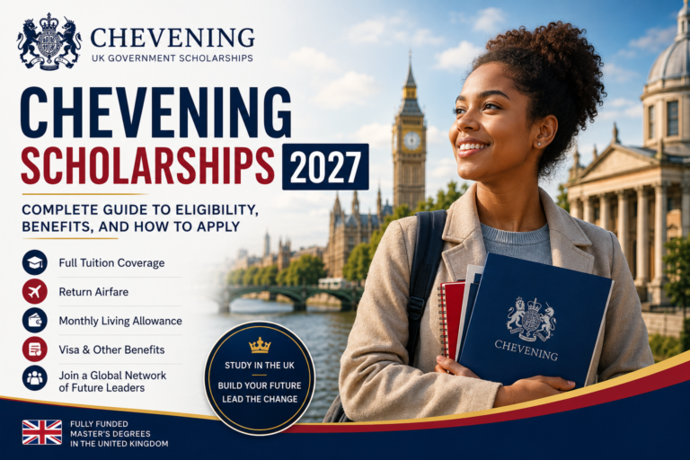 Chevening Scholarships 2027: Complete Guide to Eligibility, Benefits and How to Apply