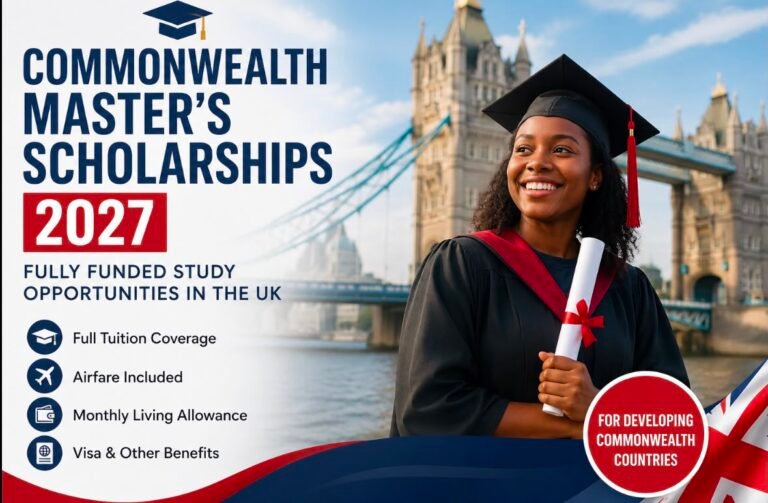 Commonwealth Master's Scholarships 2027